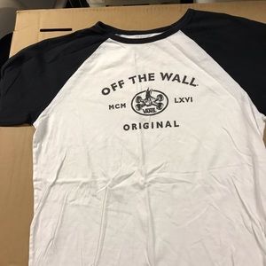 Vans 3/4 sleeve t shirt long sleeve